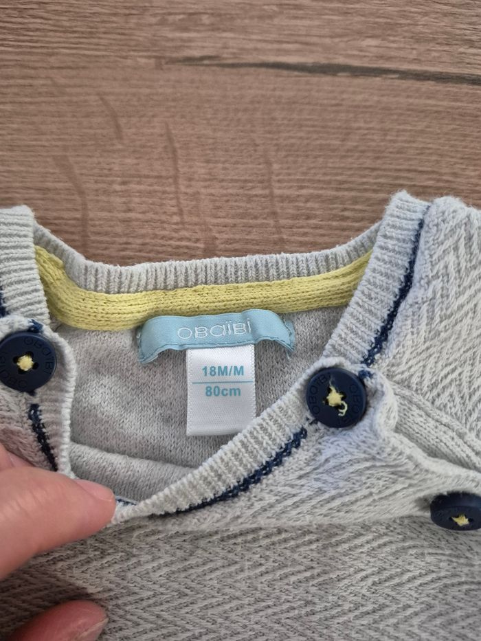 Lot de 3 sweats 18 mois - photo numéro 5