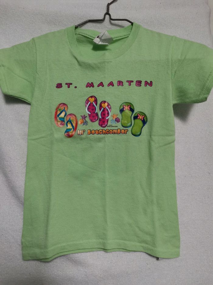 T shirt vacances St Martin 5/6ans