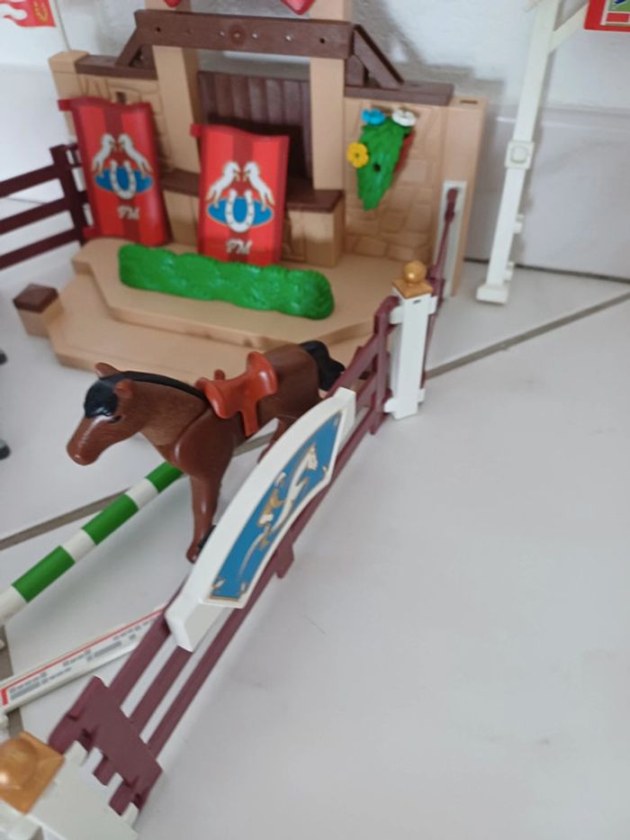 Superbe playmobil équestre cheval - photo numéro 6