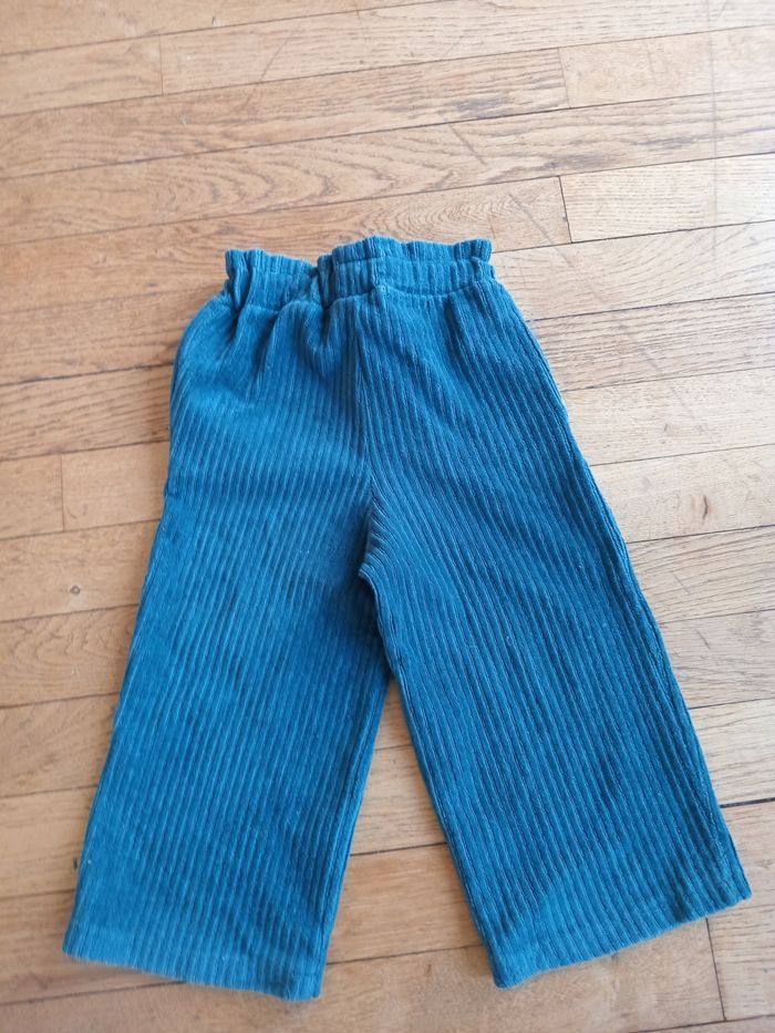 Pantalon fille velours cottelé 24 mois TAO - photo numéro 4