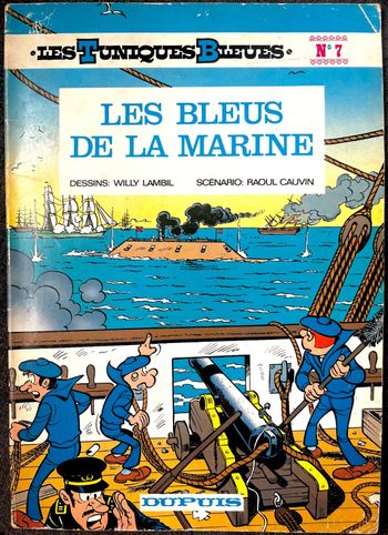 BD Les tuniques bleus les bleues de la marine