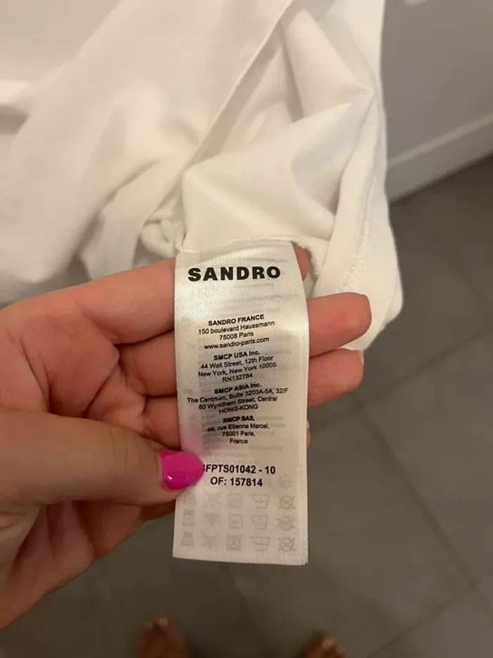 TEE shirt Sandro - photo numéro 7