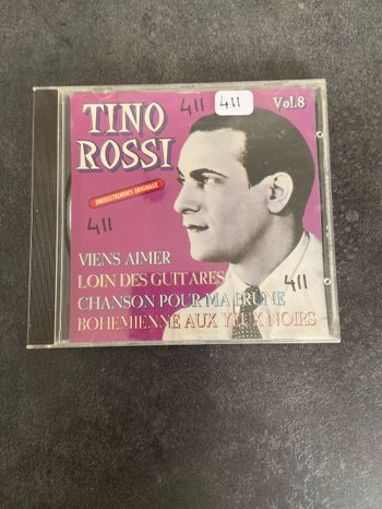 Album Tino Rossi enregistrements originaux volume 8