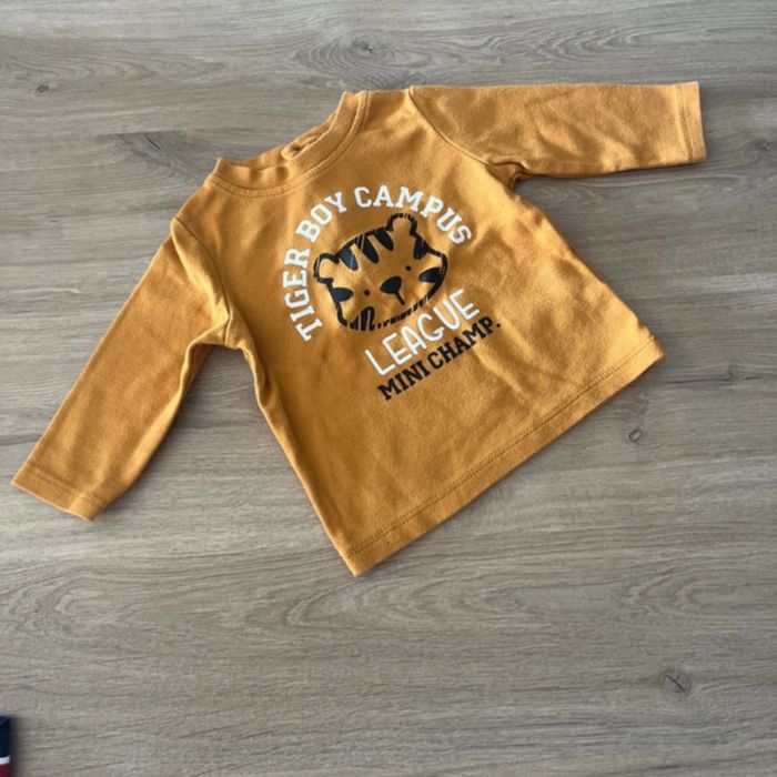 Lot 9 t-shirts manches longues - photo numéro 5