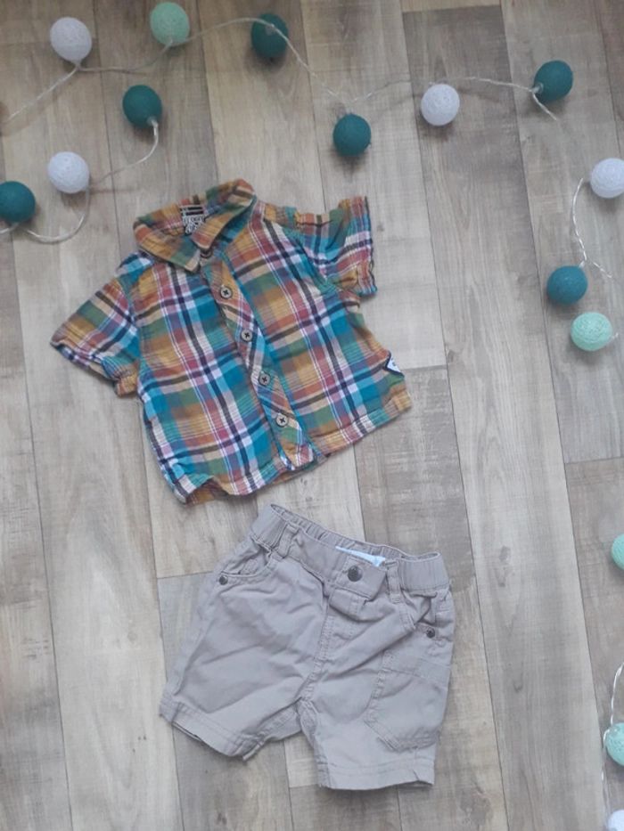 Chemise + short
