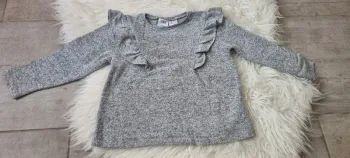 Pull gris Zara