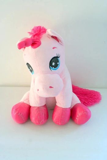 Grande peluche Licorne 40x20cm