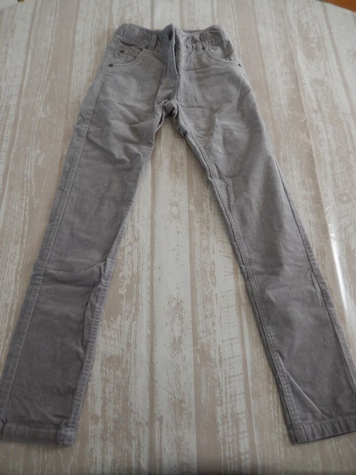 pantalon velours fille