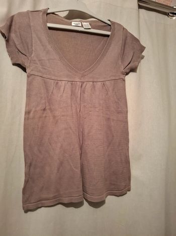 Jolie tunique femme manche courte