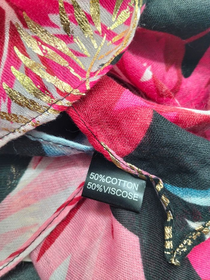 Écharpe fleuri - photo numéro 4