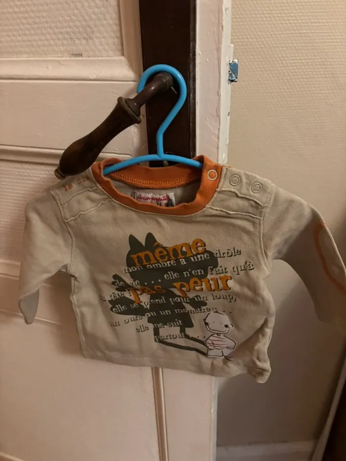 Lot tee shirt et polo manche longue 3 mois - photo numéro 2