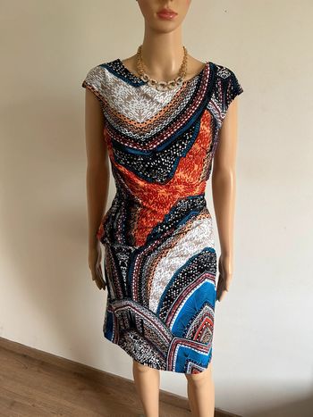 Robe multicolore à manches courtes Jus d’Orange taille 3 jamais portée