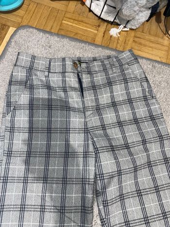 Pantalon de costume à carreaux