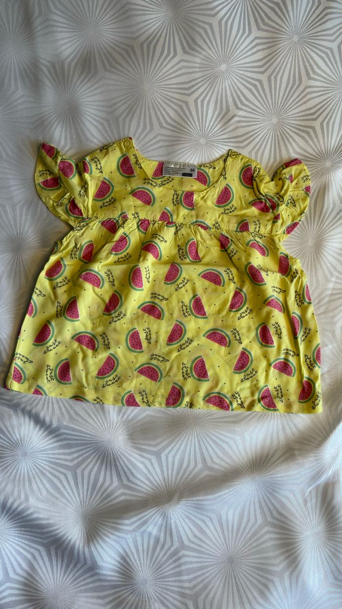 Chemisier manches courtes 12/18 mois - photo numéro 2