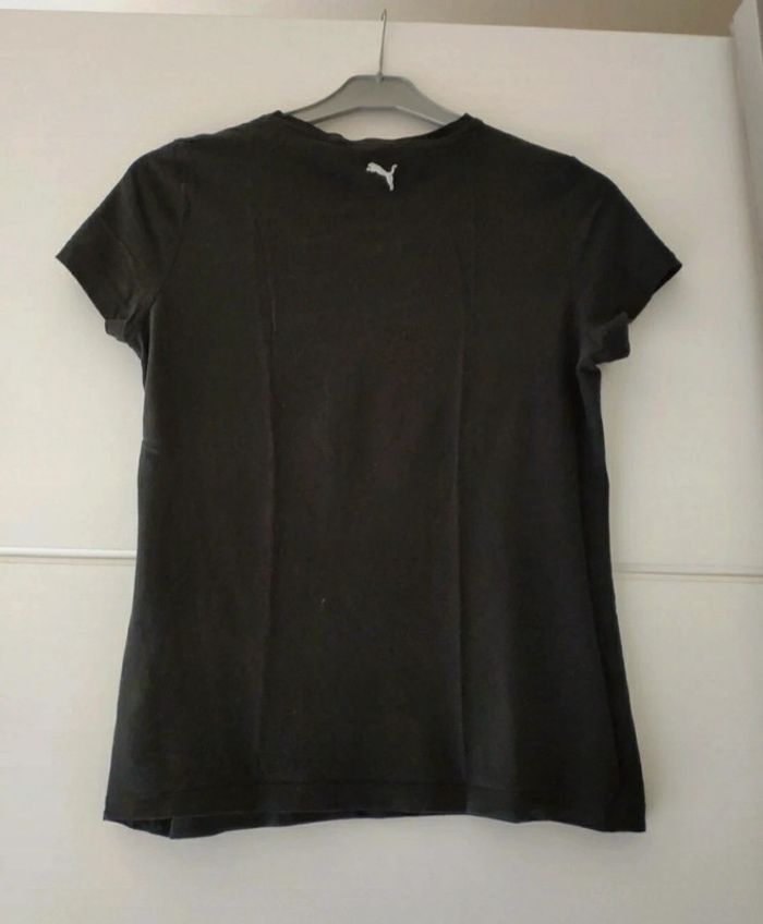 T shirt Puma noir femme taille 40 - photo numéro 2