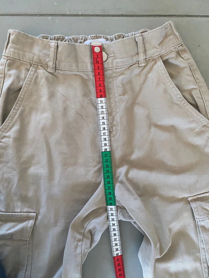 Pantalon cargo Jennyfer beige taille 36 - photo numéro 12