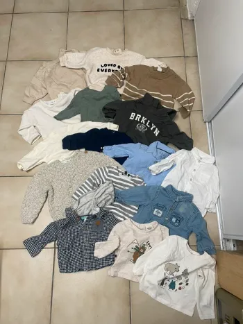 Lot de 16 hauts