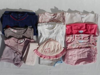 Lot vêtements fille - 13 pièces - 3 mois