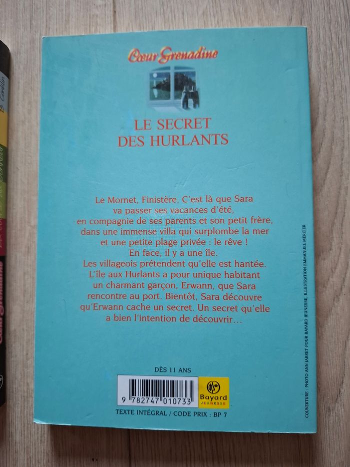 Lot de 2 livres collection Cœur Grenadine en très bon état - photo numéro 3