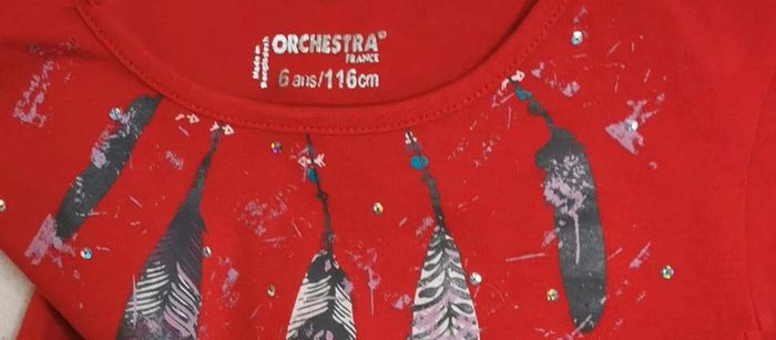 Tee-shirt 👸orchestra, manches longues, 6ans - photo numéro 2