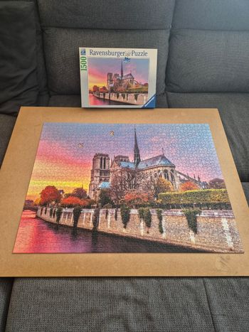 Puzzle notre dame 1500 pièces