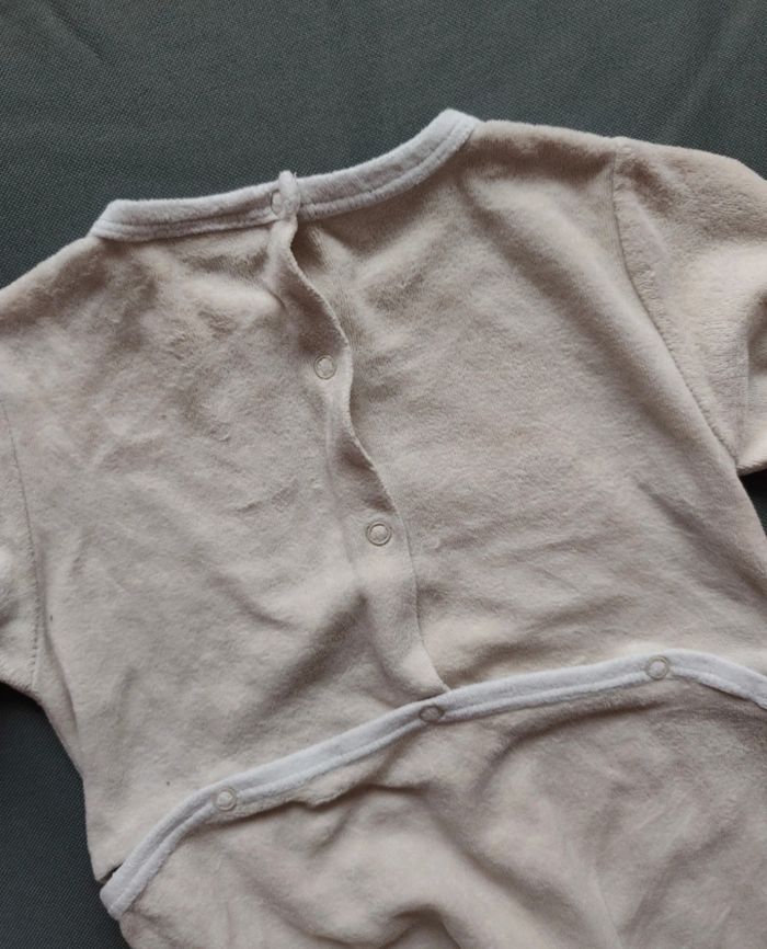 Dors bien beige en velours - photo numéro 8