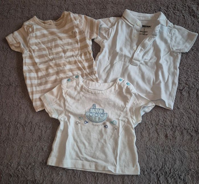 Lot de 3 t-shirts manches courtes