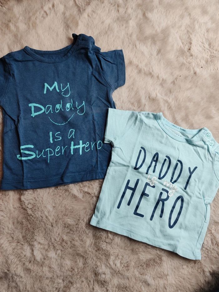Lot tee-shirt bébé