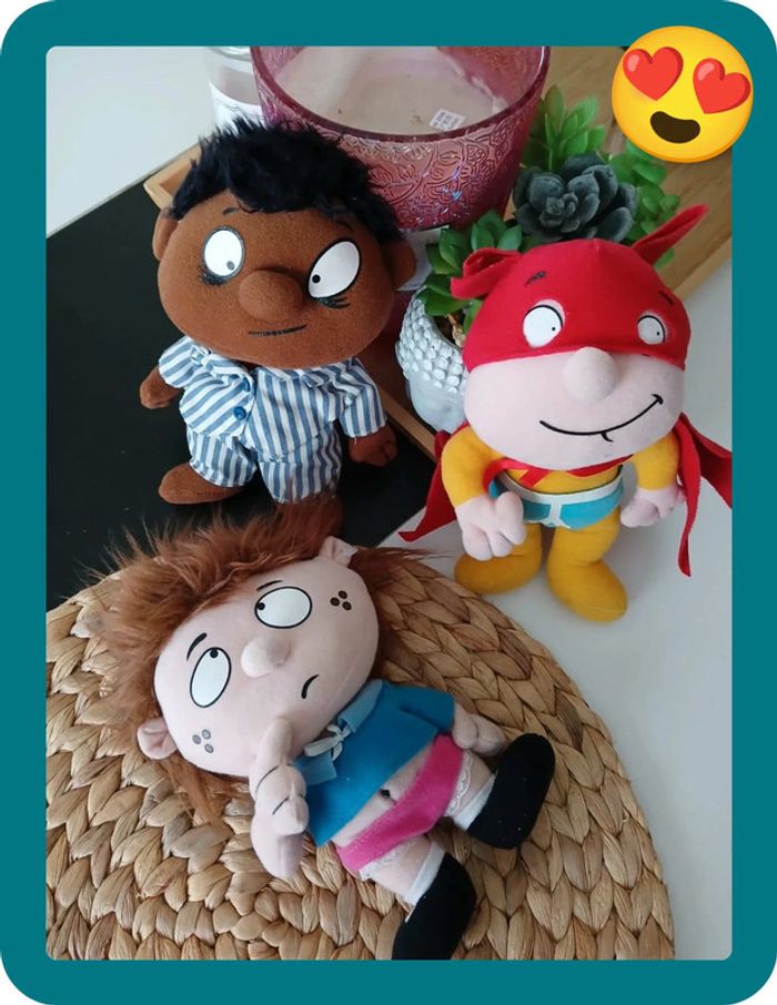 Lot doudou/péluche p'tite canaille🌿🎁 - photo numéro 3