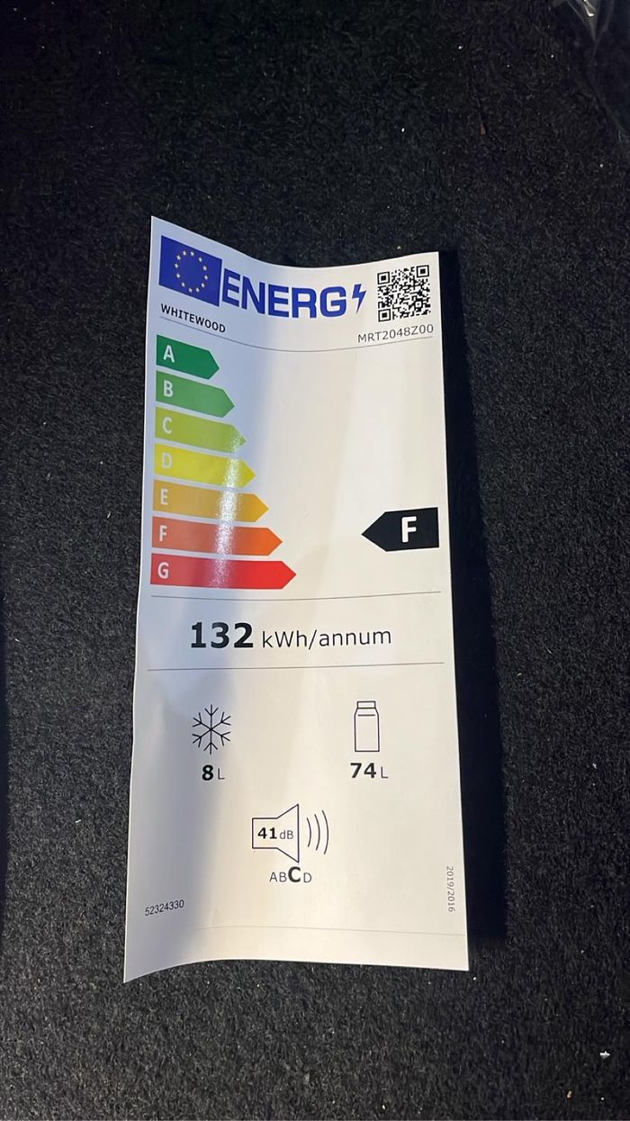 Réfrigérateur  MODERNA MRT2048Z00 - 82L - Blanc - photo numéro 7