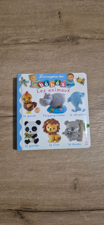 Gros livre L'imagerie des bébés : Les animaux
