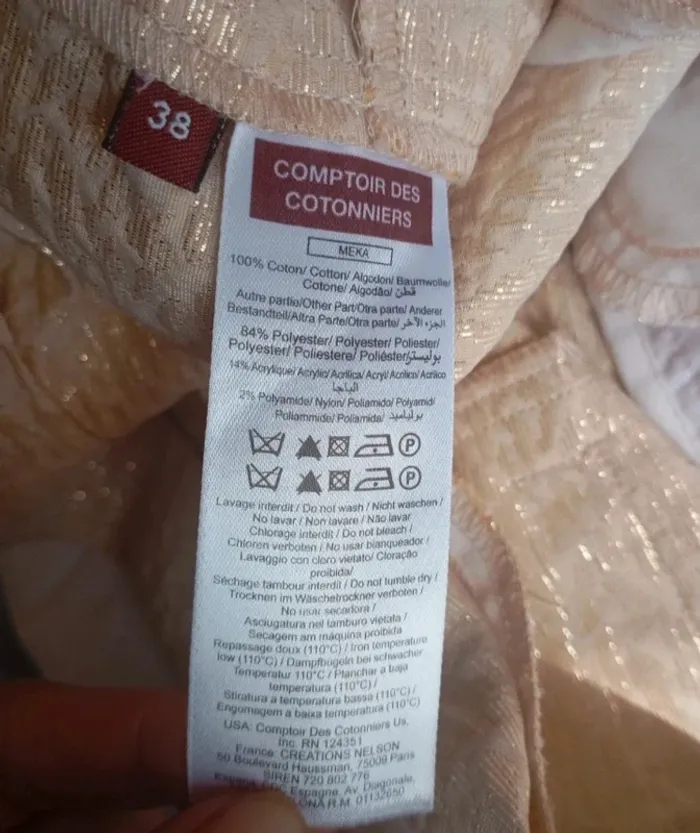 Robe-chemise Comptoir des Cotonniers  taille 38 - photo numéro 5