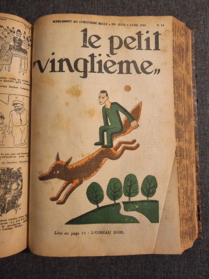 Reliure Petit Vingtieme 1933 - photo numéro 17