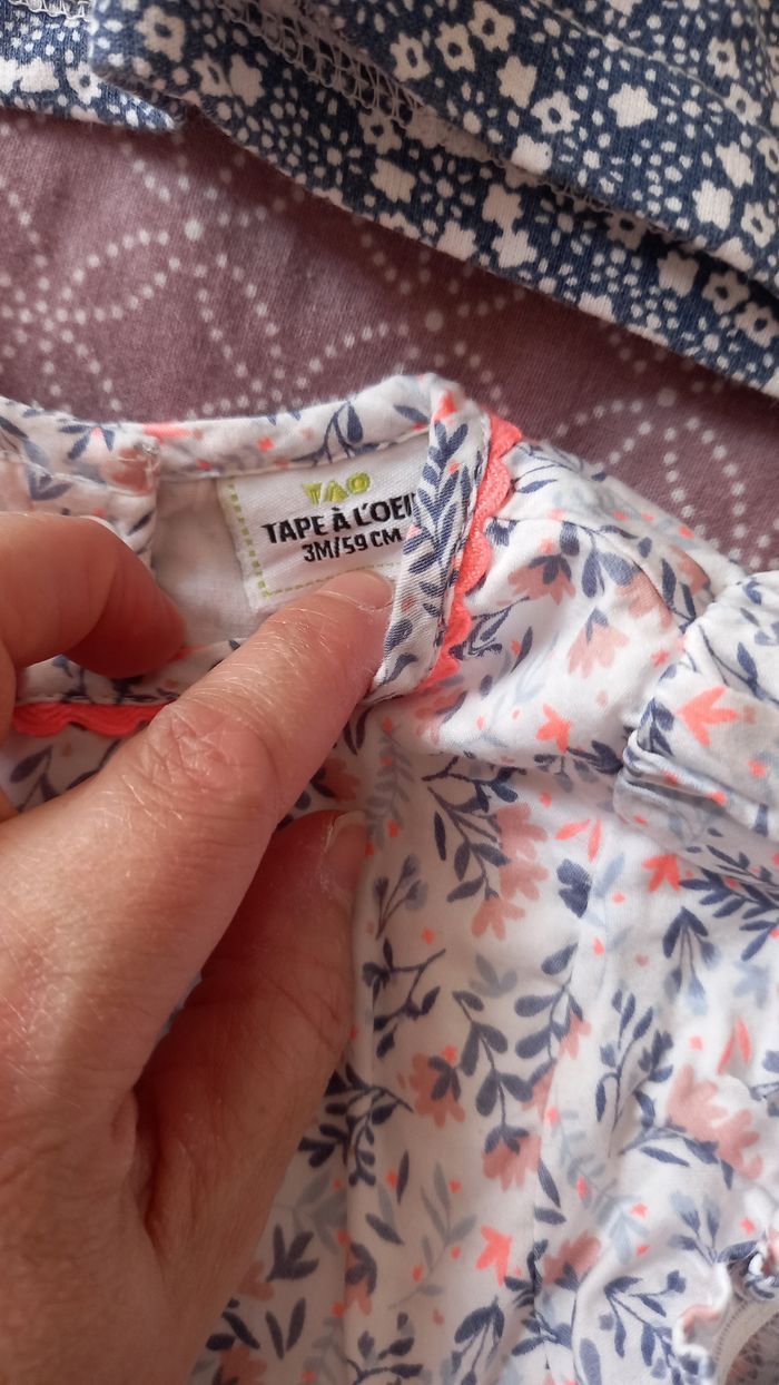 Lot vêtements bébé fille 3 mois - photo numéro 9