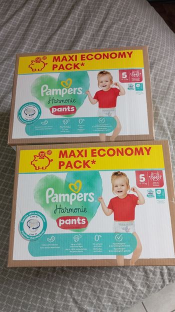 U' carton Pampers pants taille 5 harmonie 