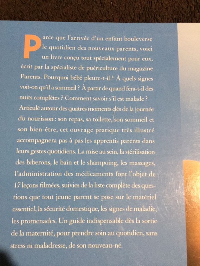 Livre « précis de puériculture à l’usage des nouveaux parents » - photo numéro 2