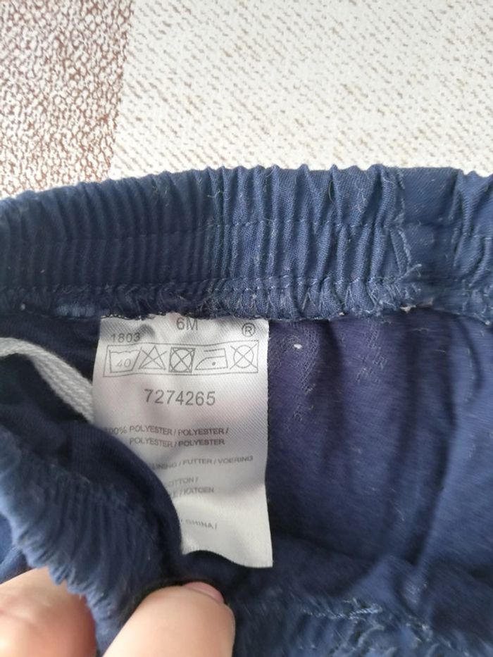 Pantalon 6 mois marine doublé 3€ - photo numéro 2