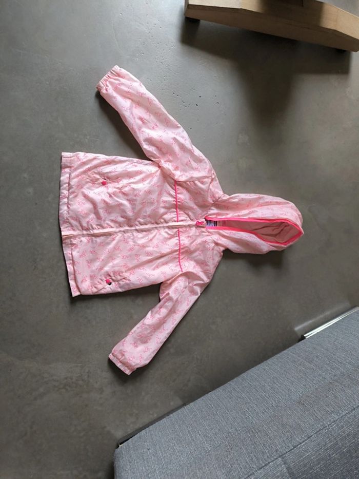Imperméable flamand rose