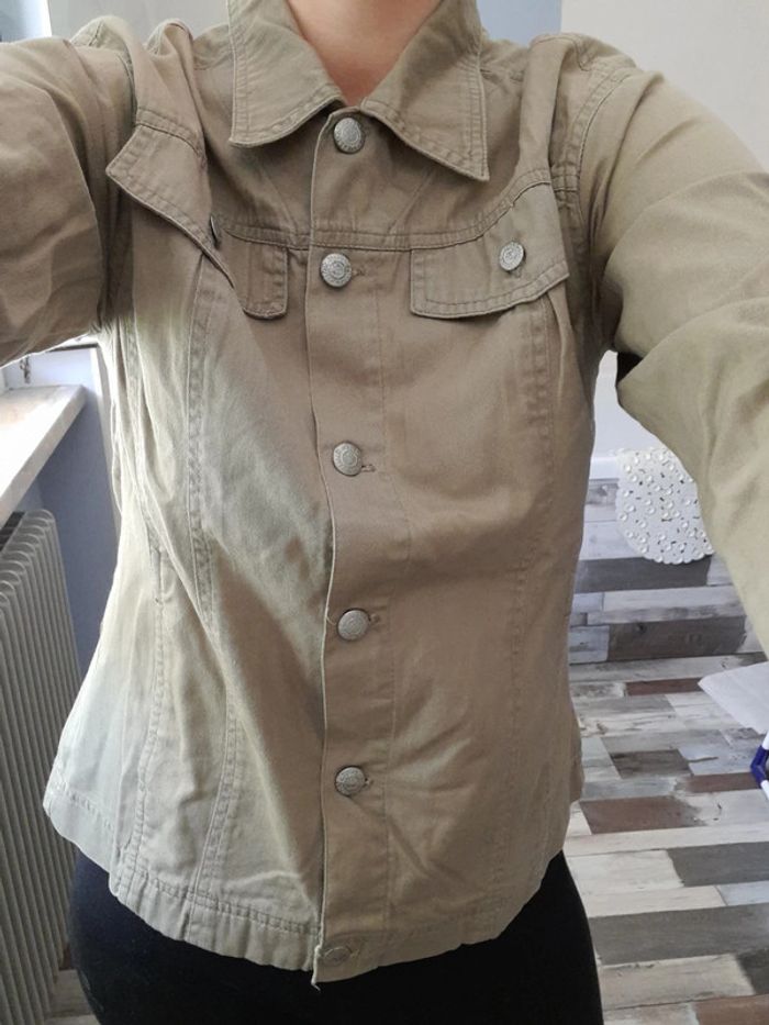 Veste imitation jean