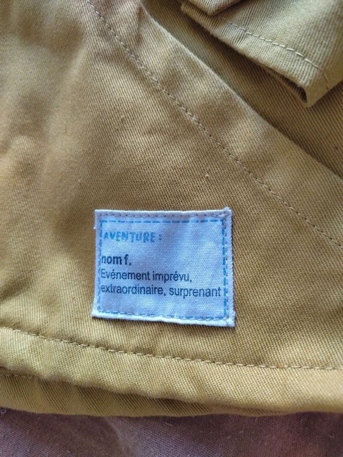 Veste mi-saison moutarde 5 ans storytelling - photo numéro 2