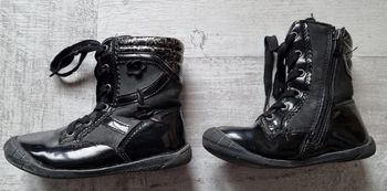 Bottes vernis fille p27