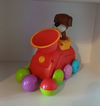 Chien locomotive à balles Oxybul