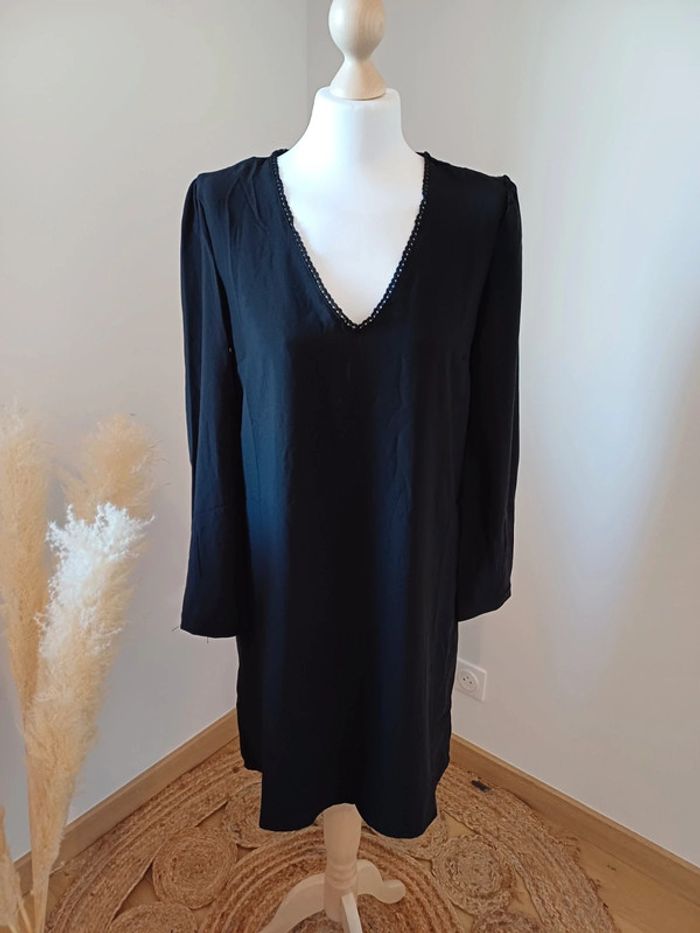 Robe noire fluide chic neuve Akoz de toi taille S 36 - photo numéro 2