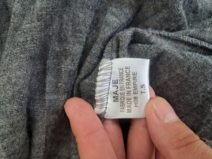 Maje robe hiver T.36/38 en tbe - photo numéro 10