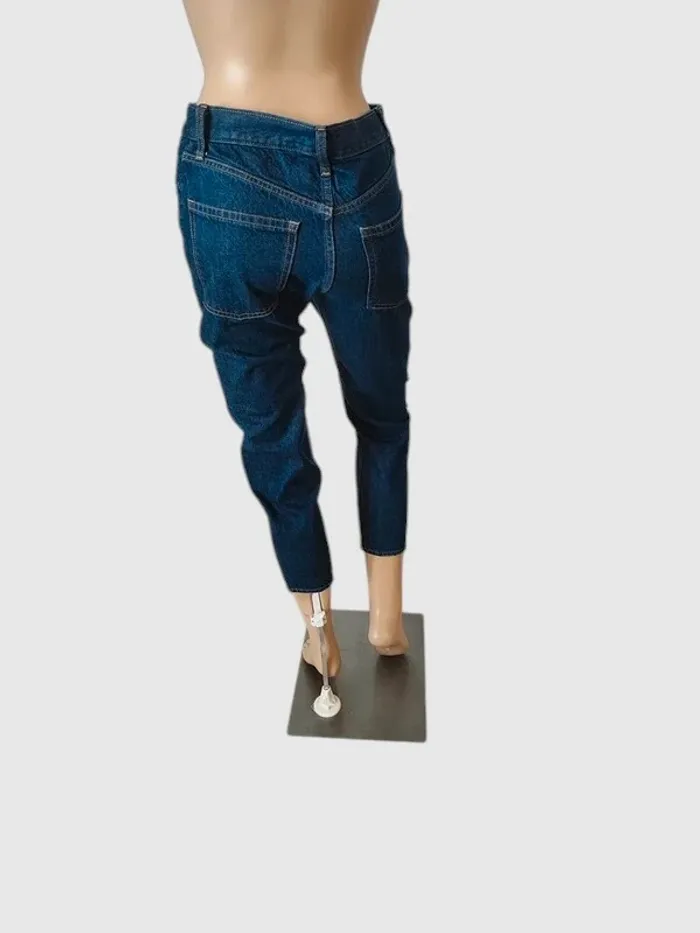 Jeans taille haute GAP bleu Taille S - Le confort d'un basique intemporel ! - photo numéro 4