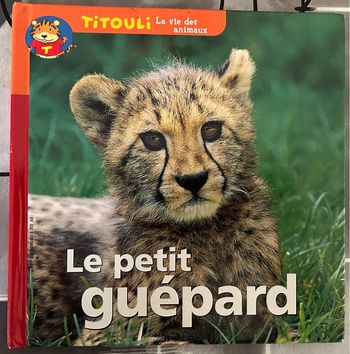Titouli - la vie des animaux - le petit guépard