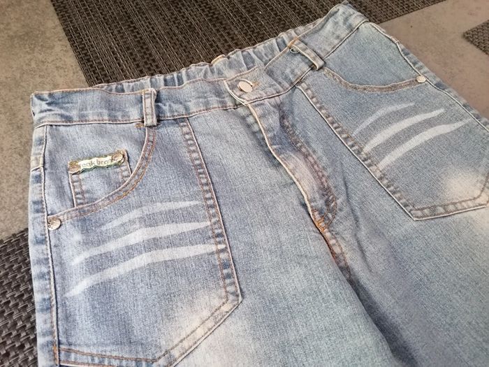 Pantacourt jean fin Peakbrand tbe 16 ans - photo numéro 2