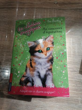Livre les chatons magiques au concours d'équitation