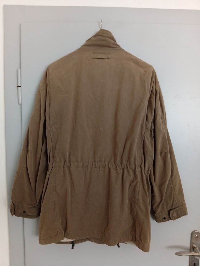 Manteau veste kaki beige M - photo numéro 5