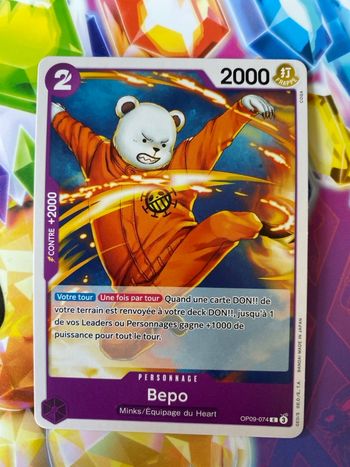 Carte one piece neuf